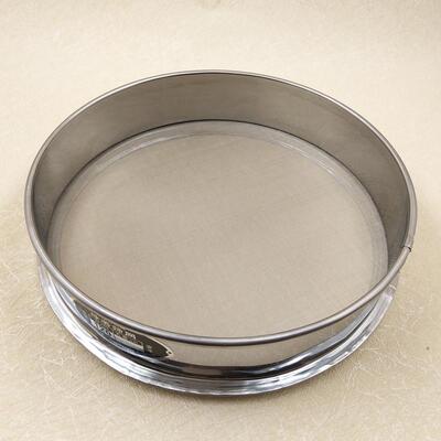 20cm筛子筛网不锈钢分样筛面粉筛超细载体碳粉筛网80 150 200目