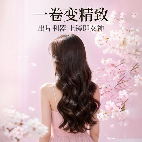 敏煌全自动卷发棒32mm负离子持久定型大卷大波浪烫发懒人卷发神器