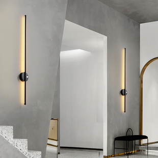 免打孔免布线人体感应壁灯入户门厅走道灯简约楼梯灯衣帽间充电灯
