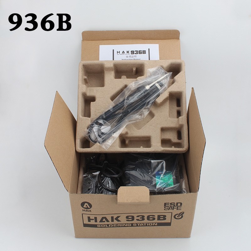 白光936焊台 恒温60W电焊台 防静电调温电烙铁  家用维修焊接套装