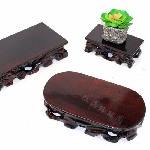 实木根雕底座 可挖槽奇石底托 花盆景摆件玉石头佛像工艺品木托