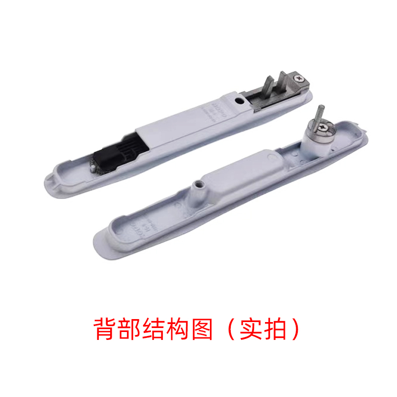 HOPO好博铝门窗五金配件442MA锁推拉门窗一字锁带钥匙双面条锁