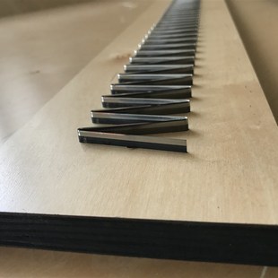 齿板 厂家定做激光f刀模DIY裁断机模具传动带工业皮带输送带齿刀
