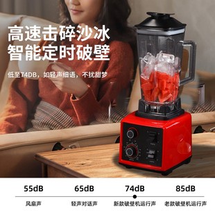 德国破壁机家用多功能破壁料理机榨汁搅拌豆浆辅食奶Y昔沙冰机新