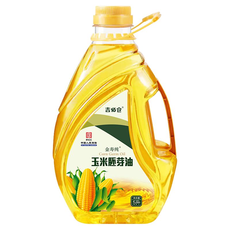 5L大桶纯玉米油非转基因物理压榨