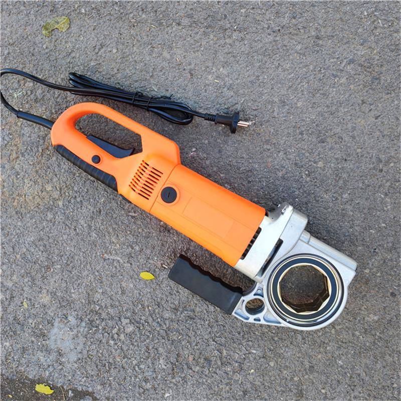 电动地脚螺栓车丝机钢结构钢筋套扣机手持式圆钢套丝机