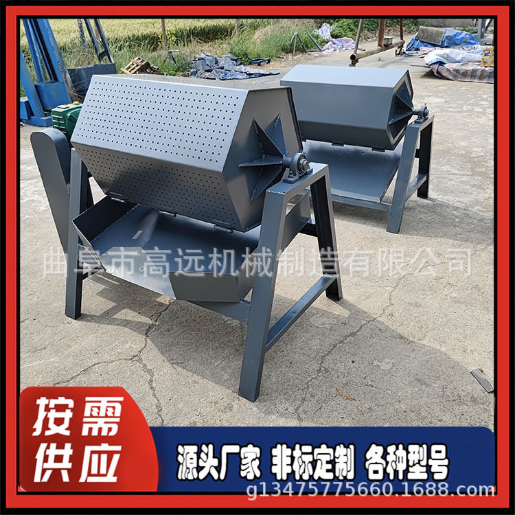 石材水磨抛光机五金配件除锈研磨机钻孔六角滚筒除锈机