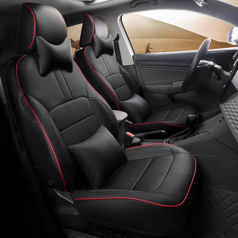 2020新款专车专用捷达XS5汽车坐垫四季通用环保全皮专车专用座套
