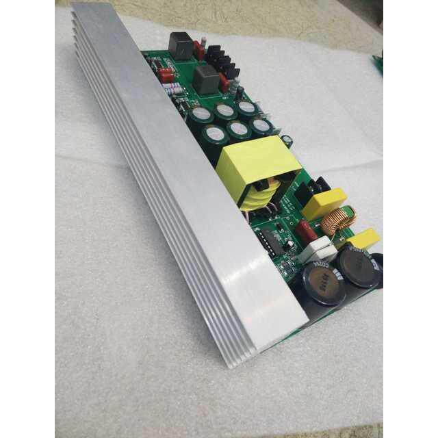 1000瓦带开关电源立体声两声道500W+500W数字功放板