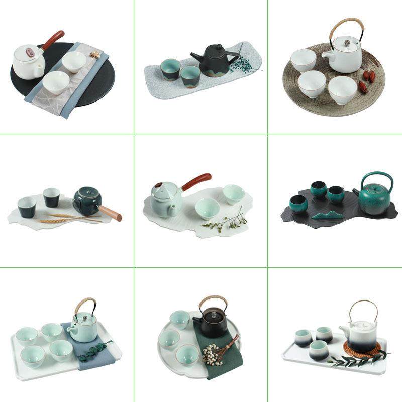 轻奢陶瓷工艺品摆件样板房软装饰新中式创意组合茶几摆件书房茶具,清洗/食品/商业设备,风口/风叶/风机配件,淘宝优惠券,粉丝福利购,淘宝优惠卷