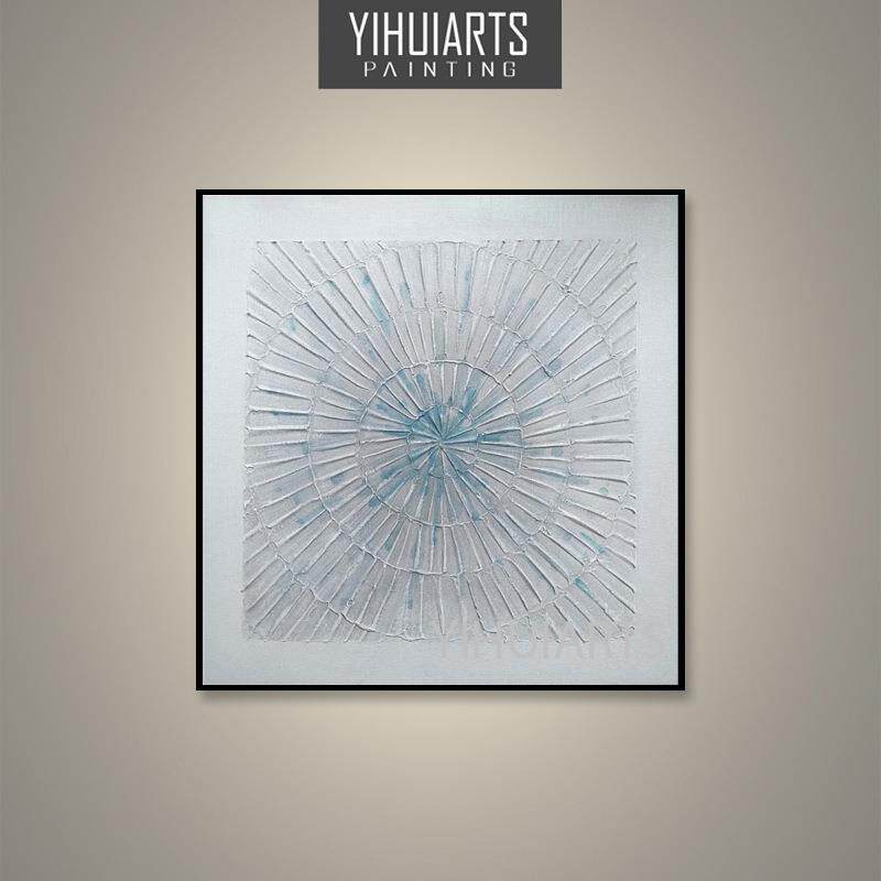 YIHUIARTS直销客厅餐厅背景装饰挂画纯手绘抽象油画