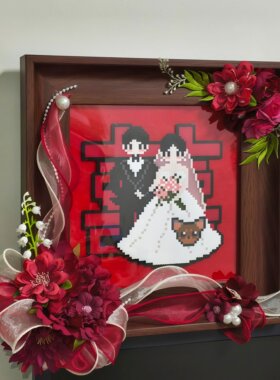 好闺蜜~结婚相框新婚礼物送新娘diy有意义高颜值装饰祝福朋友创意