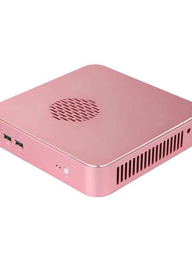 联达L37S全铝迷你机箱台式HTPC电脑主机箱家用办公mini-itx小机箱