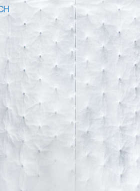 4mm吸油棉工业超强复合压点海事水面吸油毡吸附棉吸油索强力无纺