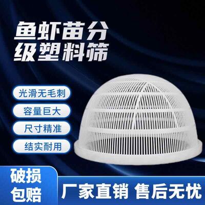 塑料鱼筛鱼苗分离筛龙虾分级大号筛子鱼筛子分选大小分级网筛塞子