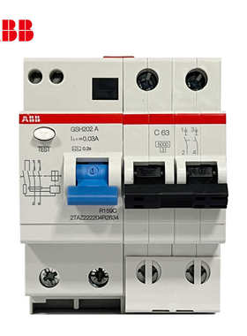 ABB充电桩专用A型漏电保护器GSH200断路器1P2P4PC40A-63A空气开关