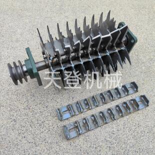 卧式铡草机揉丝总成揉丝头3吨型刀盘4.5吨型刀架揉丝总成配件大全