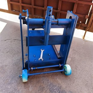 加气块切砖机手动加气砖砌砖机泡沫砖轻质切割机压刀瓦工机器