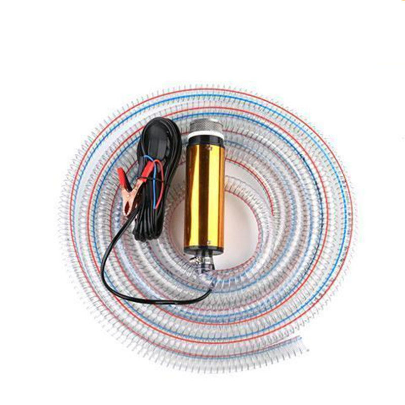 抽油泵柴油12V24伏220V抽水泵电动小型油抽子潜水泵抽油器加油机