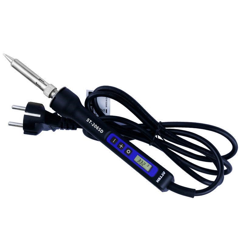 ATTEN安泰信内热式智能数显恒温电烙铁ST-2065D便携式焊锡枪900M