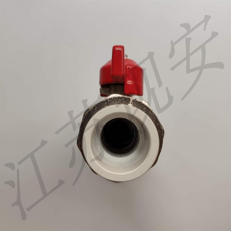 埃美柯全铜过滤器外丝球阀 294PPR DN32 1寸