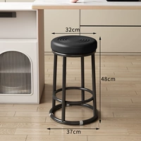 Фиксированная модель высотой 48 см, в форме волны, черная