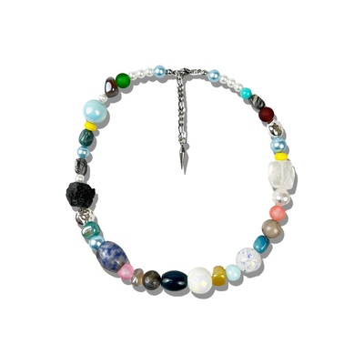 SIMPLETHREE原创金曜石项链