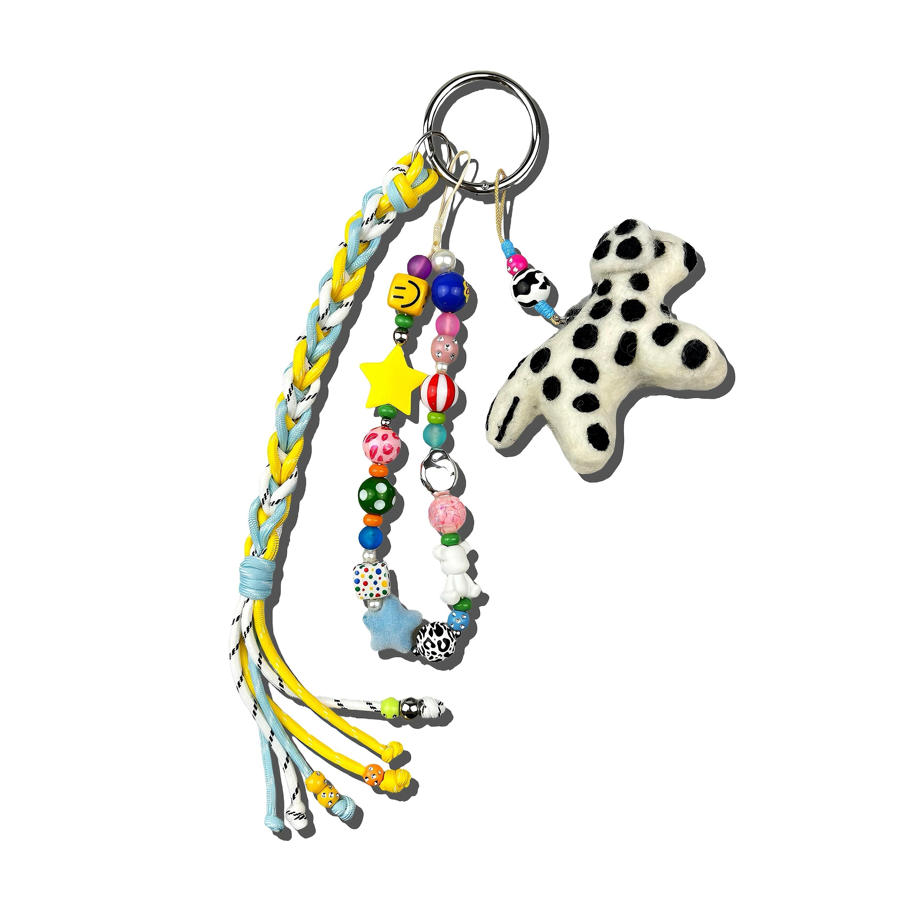 挂链小众设计miu系风车钥匙扣