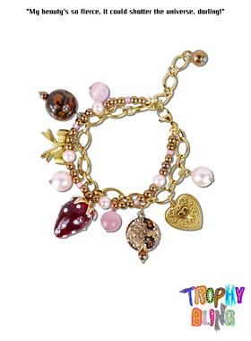 TROPHYBLING丨草莓巧克力双层手链