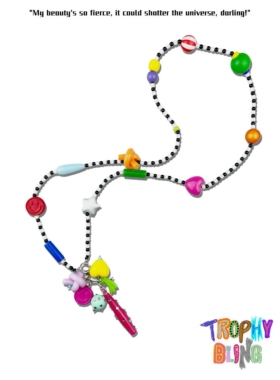 TROPHYBLING丨缤纷彩色混珠长项链