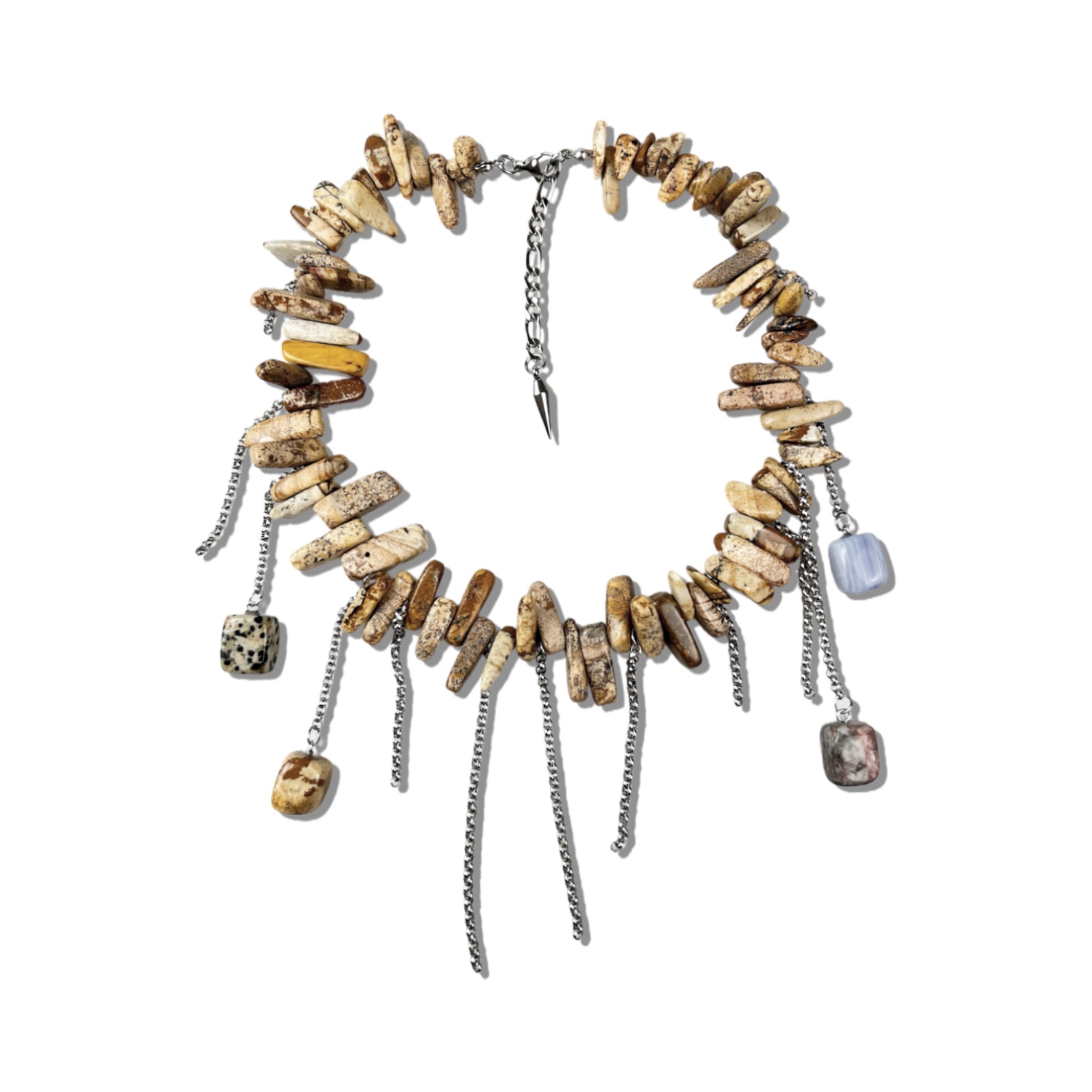 废花瓶原创设计长编绳款项链