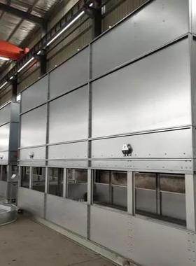 350吨凭静音水循环散热风阻小带玻璃钢逆流塔散热效率高