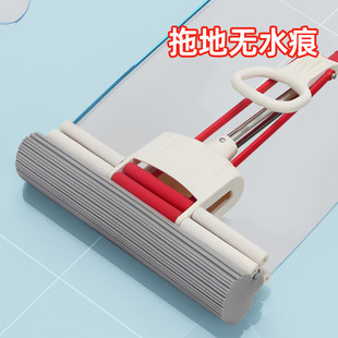 拖头挤水吸水胶棉头墩布 海绵头拖把头通用替换头家用装