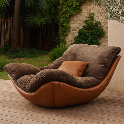 北欧设计师款会所接待懒人沙发