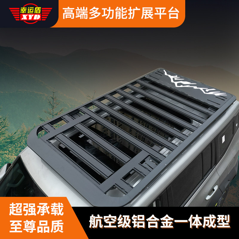 三菱帕杰罗V97/V93/V73 欧蓝德 劲炫 劲畅汽车顶行李架拓展平台