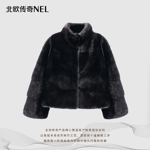 进口水貂外套2508 北欧传奇 小狐狸专属