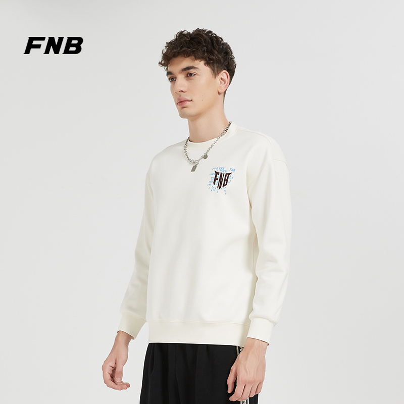 FNB美式复古卫衣秋冬新款情侣装