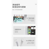 550W 全白色台式 机电源750W电脑ATX逾辉雪妖额定全模组650W 500W