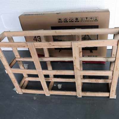 极速厂销打包纸箱盒子70液晶z电视机搬家寸2泡沫曲面屏拼接屏装