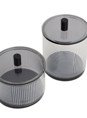 极速现代简约水晶线条水晶罐A子样板房家居客厅装饰收纳摆件