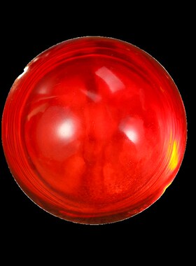 新品鸿运珠红色水晶n球鸿运当头红水晶球百福缸摆件米缸花盆鱼缸