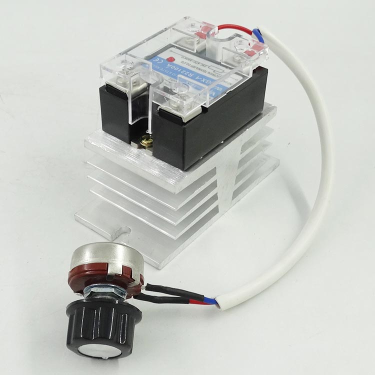 极速大功率调压器单相220V电机调速0-220V2N0KW电炉丝调温调光交