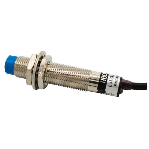 新品。奥托尼克斯m12圆形电感接近开关金属感应监视P器感测pr12-4