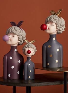 新品Nordic Resijn Abstract Sculpture Angel Home Decoration A