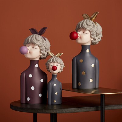 新品Nordic Resijn Abstract Sculpture Angel Home Decoration A