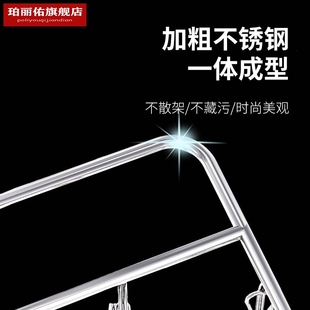 極速曬襪子神器h不銹鋼晾襪架多夾子晾衣架家用掛衣鉤防風掛內衣