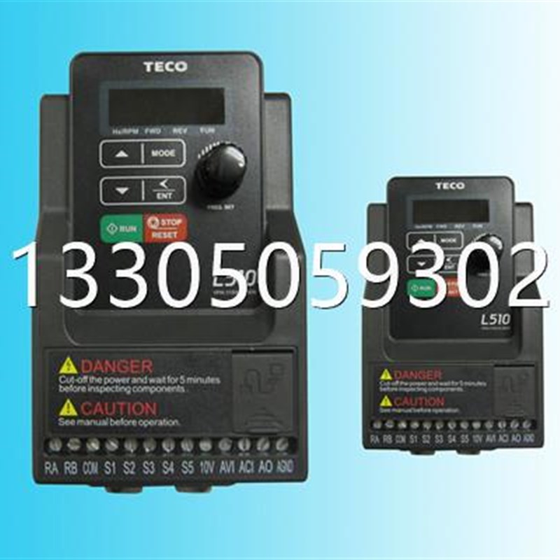 极速议价东元TECO变频l器L510-2P5-SH1-NC 单/三相220V0.4KW变频