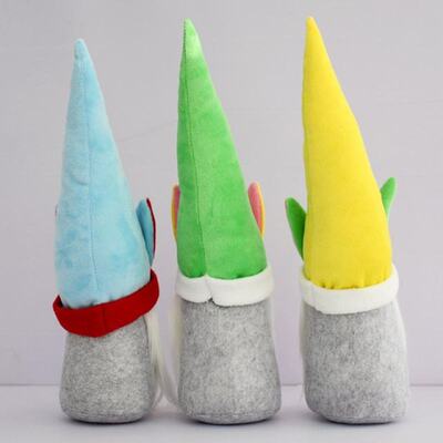 极速Easter Bunnjy Handmade Gnome Plush Standing Figurine Nor