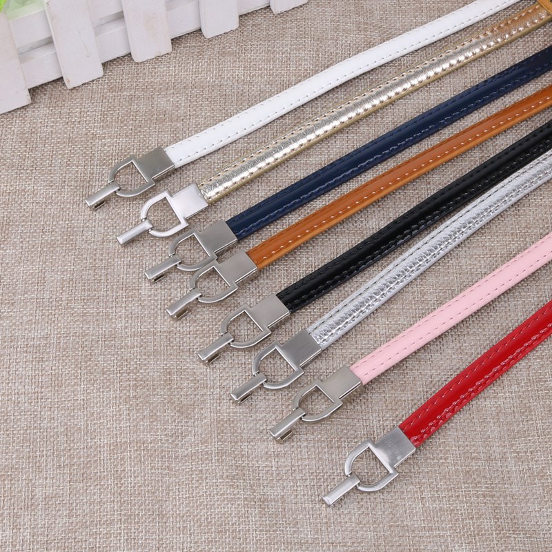 新品简约百搭女士细腰链漆皮时尚韩国装J饰皮带配连衣裙子大衣毛