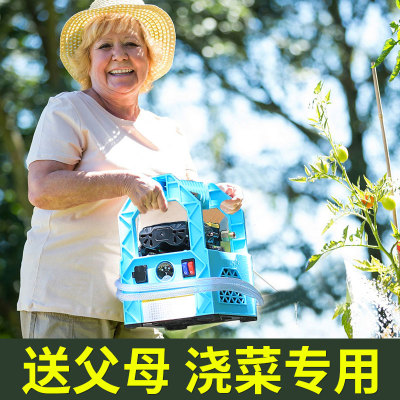 极速充电水泵便携式家用r户外浇菜充电式抽水泵12v小型农用灌溉打